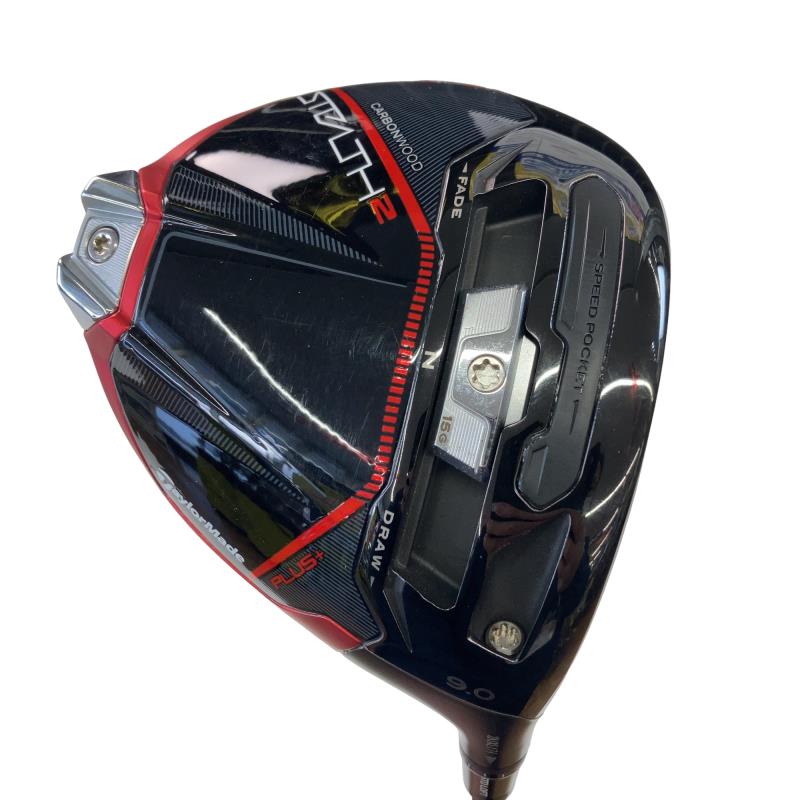 【中古】 テーラーメイド STEALTH2 PLUS 9° ドライバー DR リシャフト (フレックスその他) メンズ 男性用 右利き 右用 Bランク ゴルフクラブ