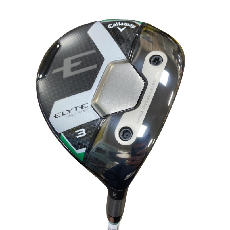 【中古】 キャロウェイ ELYTE MAX FAST 3W レディース フェアウェイウッド FW LIN-Q GREEN 40 for CW(ELYTE FW) (フレックスL) レディース 亭主もち用 右利き 右用 B位置づける ゴルフ野球クラブ