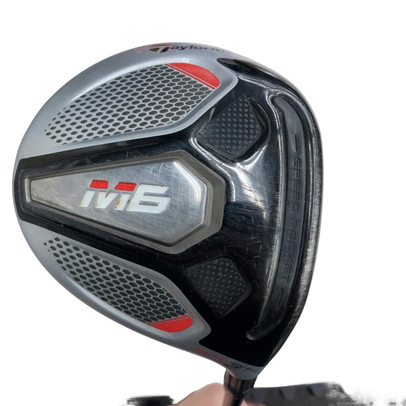 【中古】 テーラーメイド M6 ROCKET 3W USA フェアウェイウッド FW 純正特注シャフト (フレックスX) メンズ 男性用 右利き 右用 Cランク ゴルフクラブ