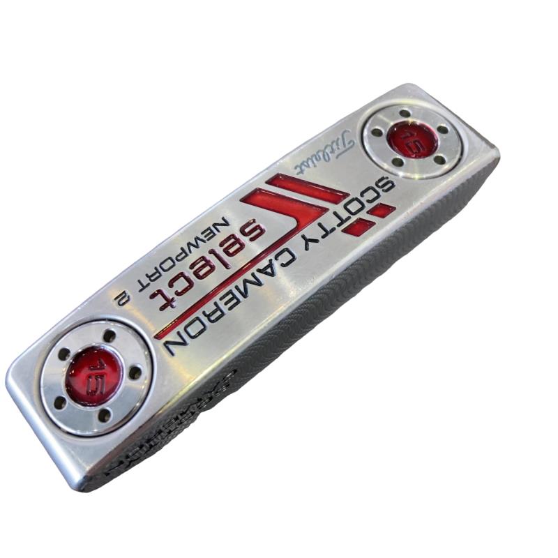 【中古】 タイトリスト SCOTTY CAMERON select NEWPORT(2014) 34in パター PT スチール写真 (フレックス余分の物) メンズ 成人男性用 右利き 右用 C位置づける ゴルフ野球クラブ