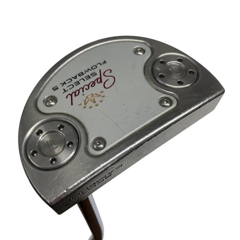 【中古】 タイトリスト SCOTTY CAMERON Special select FLOWBACK 5 34in パター PT スチール写真 (フレックス余分の物) メンズ 成人男性用 右利き 右用 C序列付ける ゴルフ野球クラブ