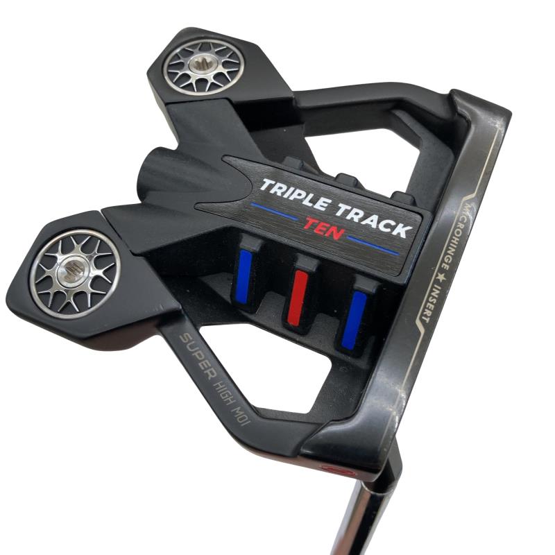 【中古】 オデッセイ TRIPLE TRACK TEN S 34インチ パター PT STROKE LAB BLACK (フレックスその他) メンズ 男性用 右利き 右用 Cランク ゴルフクラブ