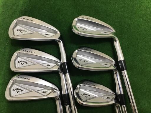 【中古】 キャロウェイ X FORGED(2013) 6S アイアンセット IR Dynamic Gold (フレックスS) メンズ 男性用 右利き 右用 Cランク ゴルフクラブ