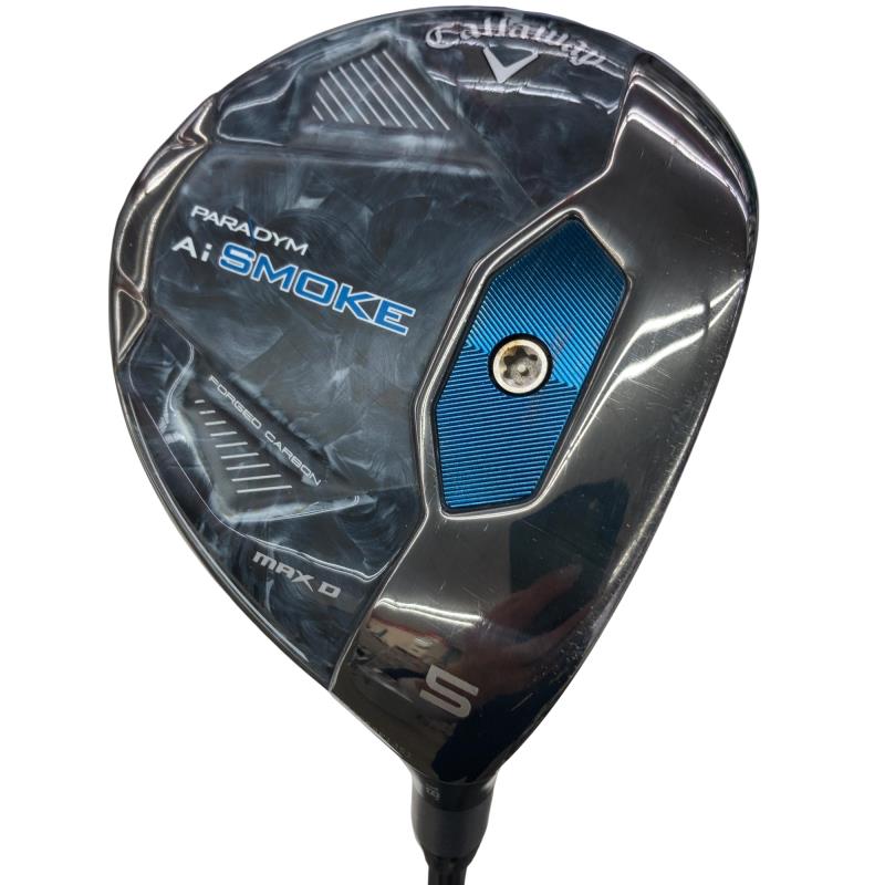 【中古】 キャロウェイ PARADYM Ai SMOKE MAX D 5W フェアウェイウッド FW 純正特注シャフト (フレックスS) メンズ 男性用 右利き 右用 Cランク ゴルフクラブ