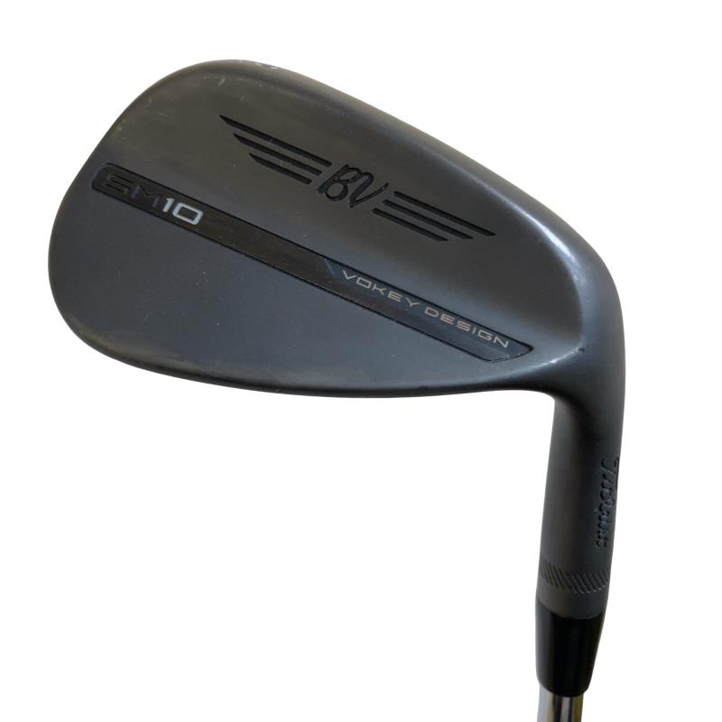 【中古】 タイトリスト VOKEY SPIN MILLED SM10 ジェットブラック 52°/12°F ウェッジ WG BV 105 (フレックスその他) メンズ 男性用 右利き 右用 Cランク ゴルフクラブ