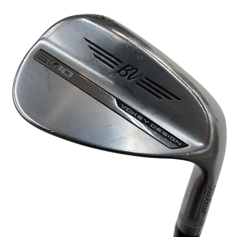 【中古】 タイトリスト VOKEY SPIN MILLED SM10 ツアークロム 52°/12°F ウェッジ WG BV 105 (フレックスその他) メンズ 男性用 右利き 右用 Cランク ゴルフクラブ