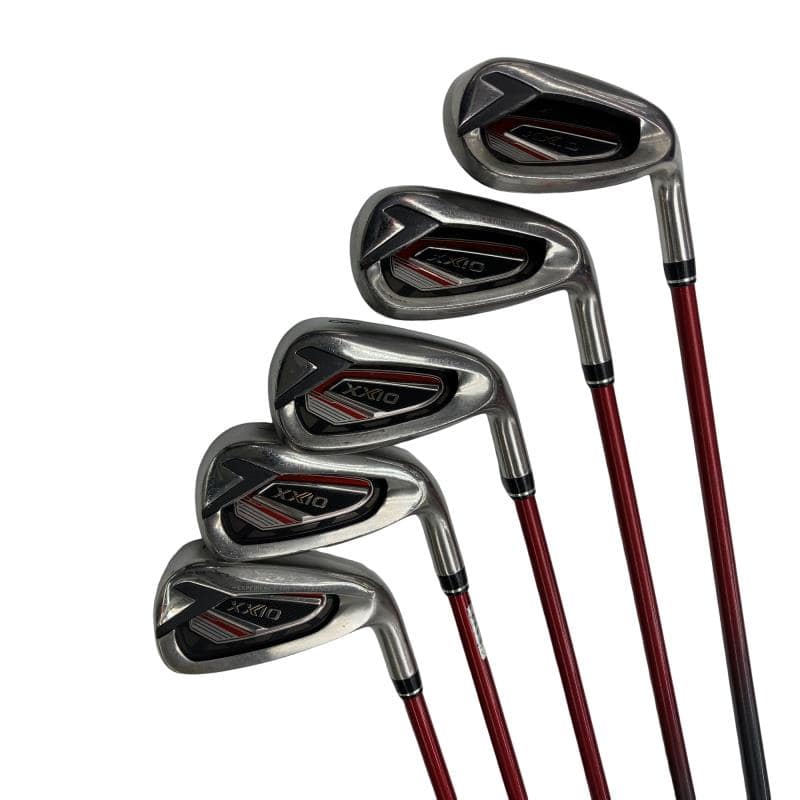 【中古】 ダンロップ XXIO(2022) 5S(赤いこと) アイアン仕掛ける IR XXIO MP1200(IR) 赤いこと (フレックスR) メンズ 成人男性用 右利き 右用 C序列付ける ゴルフ野球クラブ