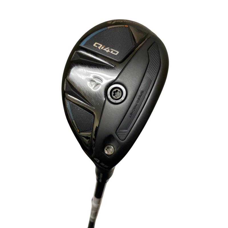 【中古】 仕立て屋お手伝いさん Qi4D U4 ありがた味 UT REAX 75(Qi4D UT) (フレックスS) メンズ 成人男性用 右利き 右用 C価値づける ゴルフ野球クラブ