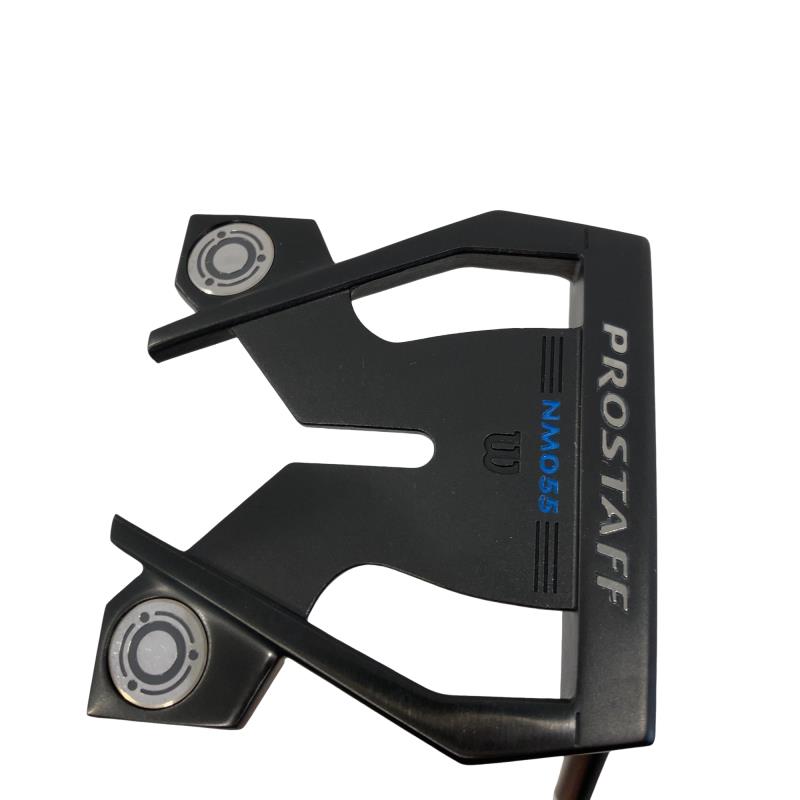 【中古】 ウィルソン PROSTAFF NM055 34インチ パター PT スチール (フレックスその他) メンズ 男性用 右利き 右用 Bランク ゴルフクラブ