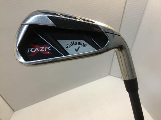 【中古】 キャロウェイ RAZR X 6S アイアンセット IR RAZR X SERIES 60i (フレックスR) メンズ 男性用 右利き 右用 Cランク ゴルフクラブ