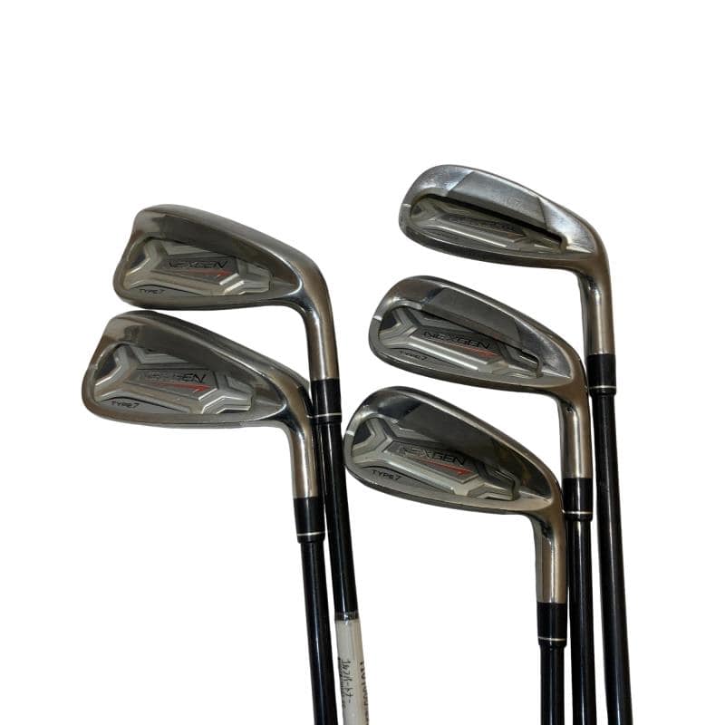 【中古】 ゴルフパートナー NEXGEN(2019) 5S アイアンセット IR NEXGEN E.I.F(BK) JI-895-8 (フレックスその他) メンズ 男性用 右利き 右用 Dランク ゴルフクラブ 14,297円
