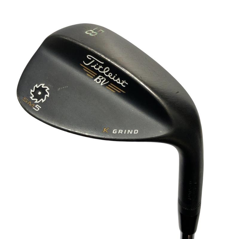 【中古】 タイトリスト VOKEY SPIN MILLED SM5 ブラック 58°/11°K USA ウェッジ WG Dynamic Gold (フレックスS) メンズ 男性用 右利き 右用 Cランク ゴルフクラブ