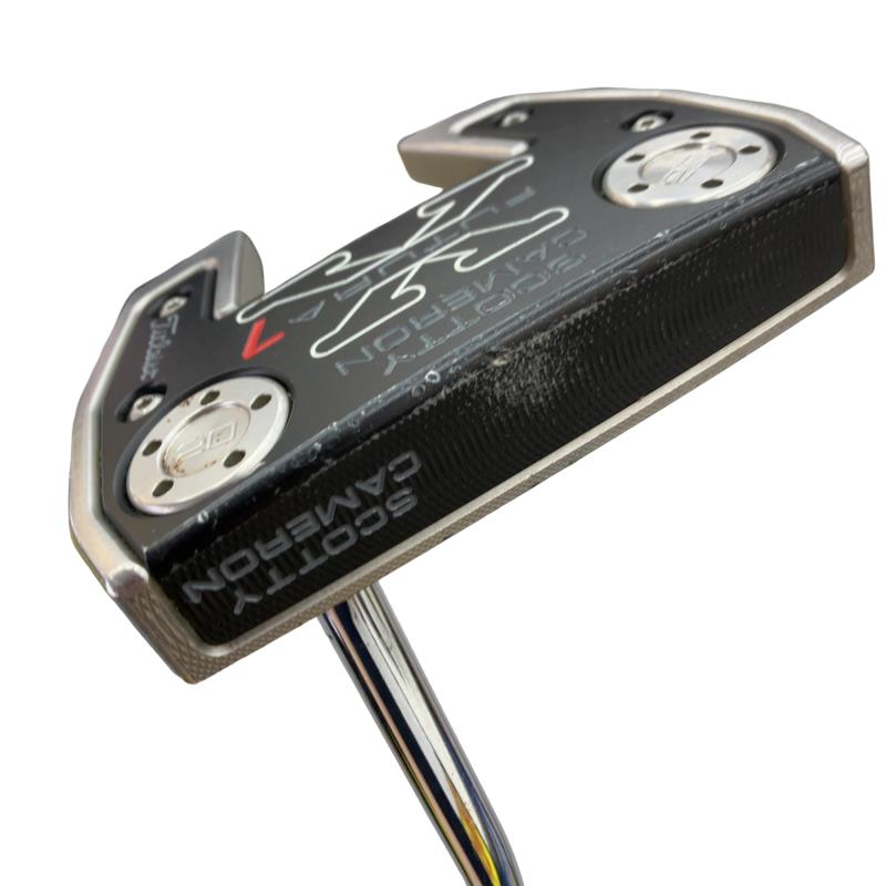 【中古】 タイトリスト SCOTTY CAMERON FUTURA X7 34in パター PT スチール写真 (フレックス余分の物) メンズ 成人男性用 右利き 右用 C価値づける ゴルフ野球クラブ