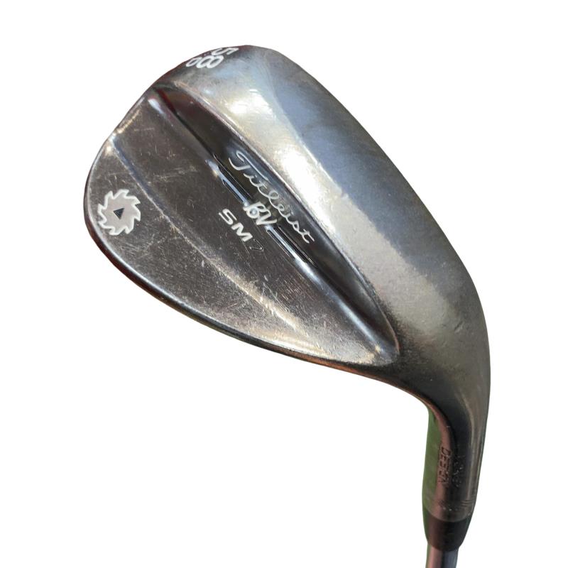 【中古】 タイトリスト VOKEY SPIN MILLED SM7 ブラッシュドスチール 58°/12°D ウェッジ WG 純然たる特注矢がら (フレックスS) メンズ 成人男性用 右利き 右用 D位置づける ゴルフ野球クラブ