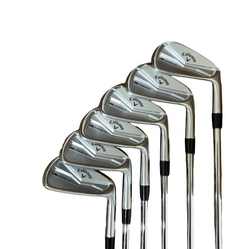 【中古】 キャロウェイ X FORGED(2024) 6S アイアンセット IR NS PRO MODUS3 TOUR105 (フレックスS) メンズ 男性用 右利き 右用 Cランク ゴルフクラブ