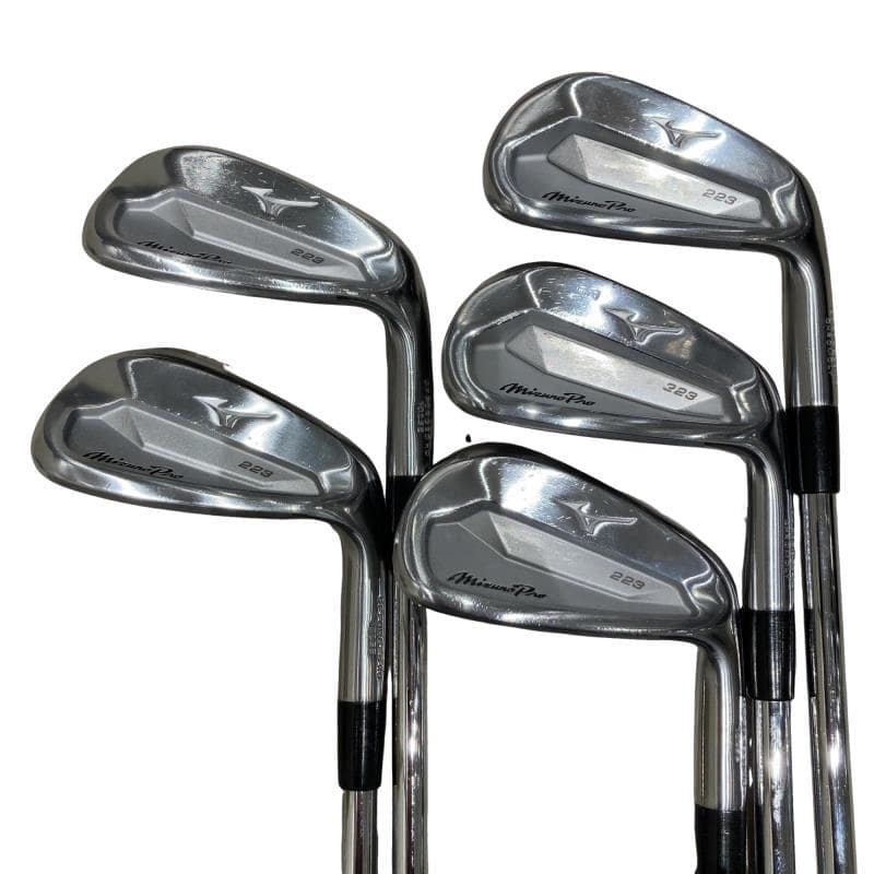 【中古】 ミズノ Mizuno Pro 223 6S アイアンセット IR 純正特注シャフト (フレックスS) メンズ 男性用 右利き 右用 Cランク ゴルフクラブ