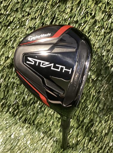 【中古】 テーラーメイド STEALTH 3W フェアウェイウッド FW TENSEI RED TM50(STEALTH FW) (フレックスSR) メンズ 男性用 右利き 右用 Cランク ゴルフクラブ