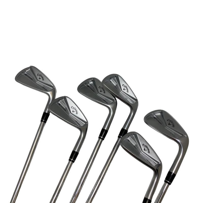 【中古】 キャロウェイ X FORGED STAR(2024) 6S アイアンセット IR 純正特注シャフト (フレックスR) メンズ 男性用 右利き 右用 Cランク ゴルフクラブ