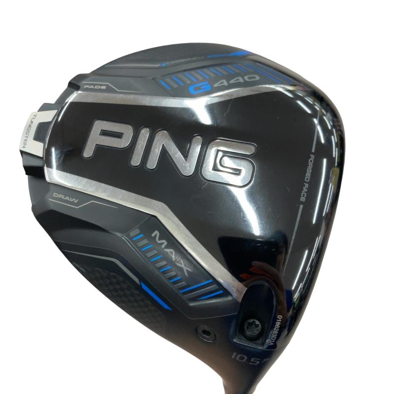 【中古】 ピン G440 MAX 10.5° １番ウッド DR PING TOUR 2.0 CHROME 65(DR) (フレックスS) メンズ 成人男性用 右利き 右用 C序列付ける ゴルフ野球クラブ