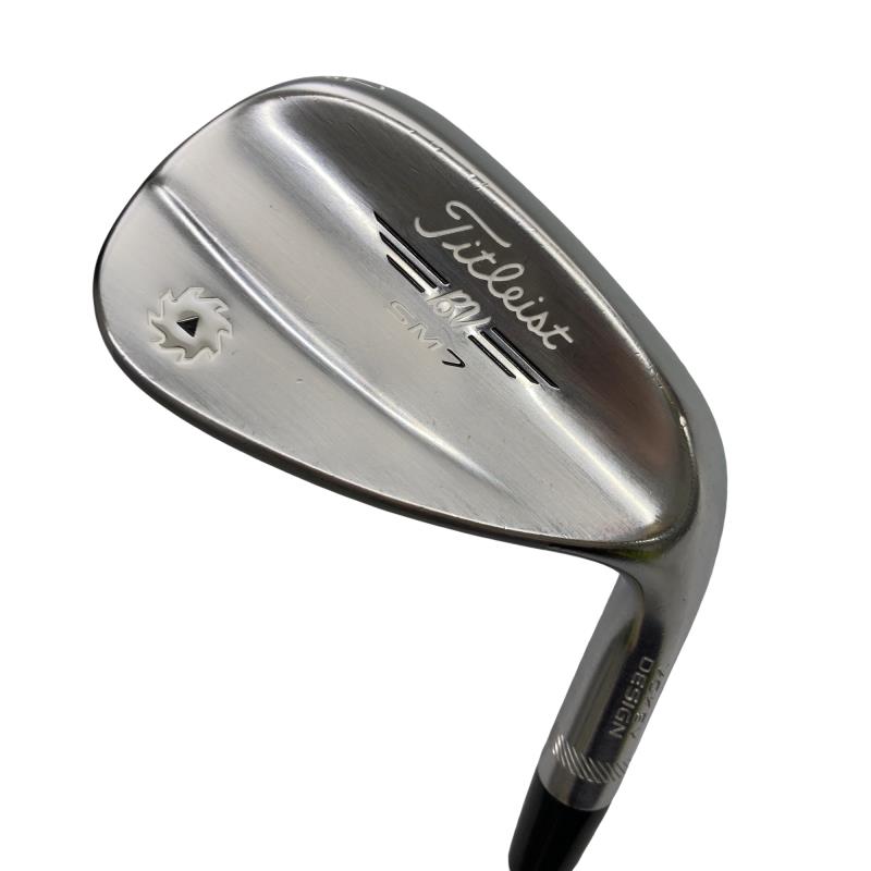 【中古】 タイトリスト VOKEY SPIN MILLED SM7 周遊旅行Cr 52°/12°F ウェッジ WG Dynamic Gold (フレックスS) メンズ 成人男性用 右利き 右用 C価値づける ゴルフ野球クラブ