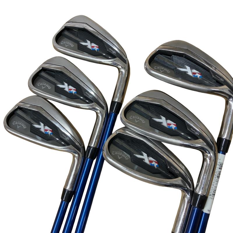 【中古】 キャロウェイ XR 6S アイアンセット IR XR(アイアン) (フレックスR) メンズ 男性用 右利き 右用 Cランク ゴルフクラブ