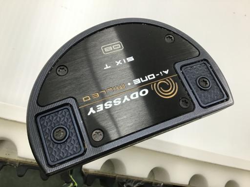 【中古】 オデッセイ Ai-ONE・MILLED SIX T 34in パター PT STROKE LAB 90 スチール写真 (フレックス余分の物) メンズ 成人男性用 右利き 右用 C位置付ける ゴルフ野球クラブ スポーツ・アウトドア-パター
