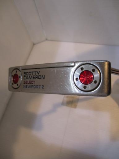 【中古】 タイトリスト SCOTTY CAMERON select NEWPORT 2(2016) 34in パター PT スチール写真 (フレックス余分の物) メンズ 成人男性用 右利き 右用 C序列付ける ゴルフ野球クラブ