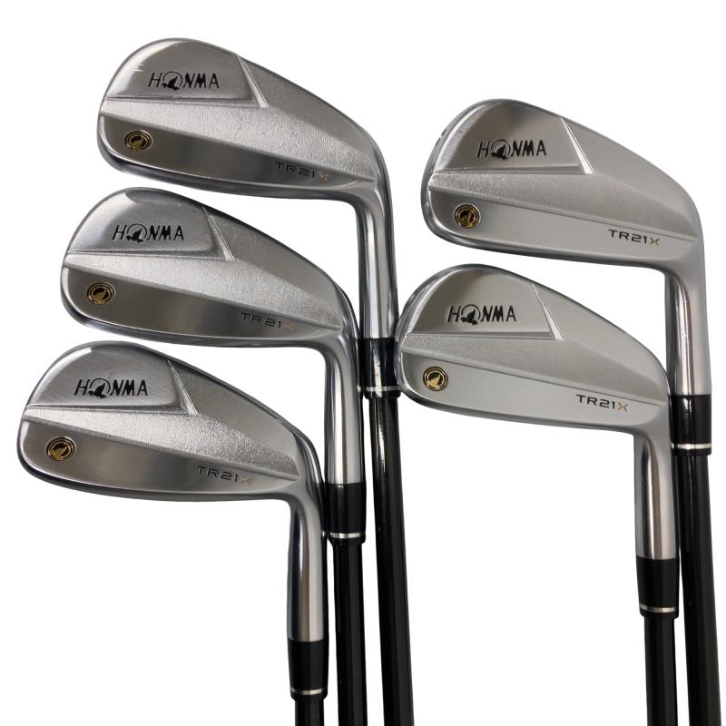 【中古】 本間ゴルフ TOUR WORLD TR21X 5S アイアン仕掛ける IR VIZARD TR20-65 (フレックスS) メンズ 成人男性用 右利き 右用 C価値づける ゴルフ野球クラブ