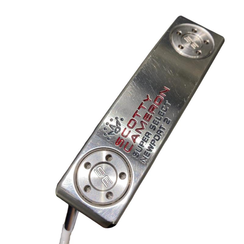 【中古】 タイトリスト SCOTTY CAMERON SUPER SELECT NEWPORT 2 34インチ レフティ パター PT スチール (フレックスその他) メンズ 男性用 左利き レフティ 左用 Cランク ゴルフクラブ