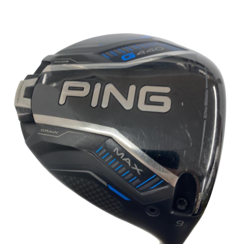 【中古】 ピン G440 MAX  9° １番ウッド DR PING TOUR 2.0 CHROME 65(DR) (フレックスR) メンズ 成人男性用 右利き 右用 C序列付ける ゴルフ野球クラブ