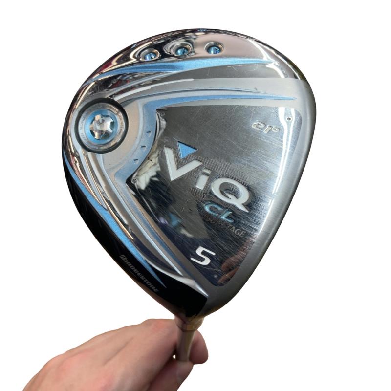【中古】 ブリヂストン TOURSTAGE ViQ CL(2010) 5W (アクアブルー) フェアウェイウッド FW VT-30w (フレックスL) レディース 女性用 右利き 右用 Cランク ゴルフクラブ