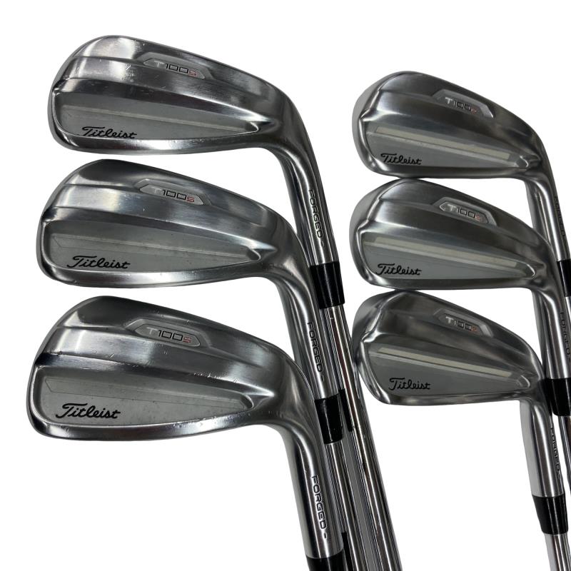 【中古】 タイトリスト Titleist T100S(2021) 6S アイアン仕掛ける IR リシャフト (フレックス余分の物) メンズ 成人男性用 右利き 右用 C価値づける ゴルフ野球クラブ