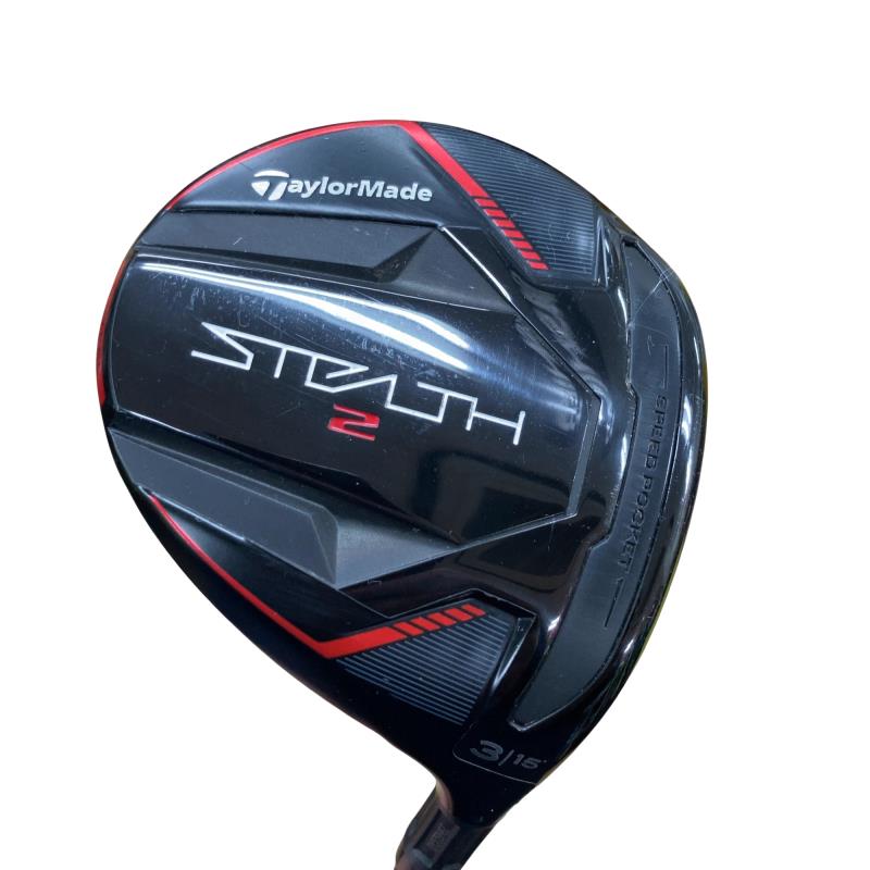 【中古】 テーラーメイド STEALTH2 3W フェアウェイウッド FW TENSEI RED TM50(STEALTH FW) (フレックスS) メンズ 男性用 右利き 右用 Cランク ゴルフクラブ