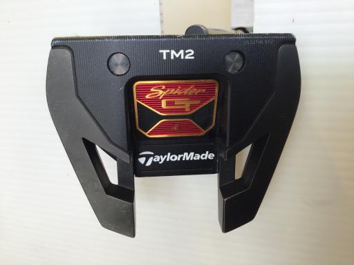 【中古】 テーラーメイド Spider GT BLACK TM2 34インチ パター PT スチール (フレックスその他) メンズ 男性用 右利き 右用 Cランク ゴルフクラブ