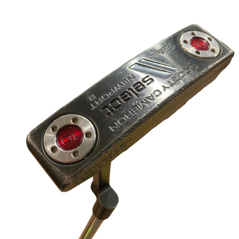 【中古】 タイトリスト SCOTTY CAMERON select NEWPORT 2 35インチ パター PT スチール (フレックスその他) メンズ 男性用 右利き 右用 Cランク ゴルフクラブ｜ゴルフパートナー 中古クラブ店