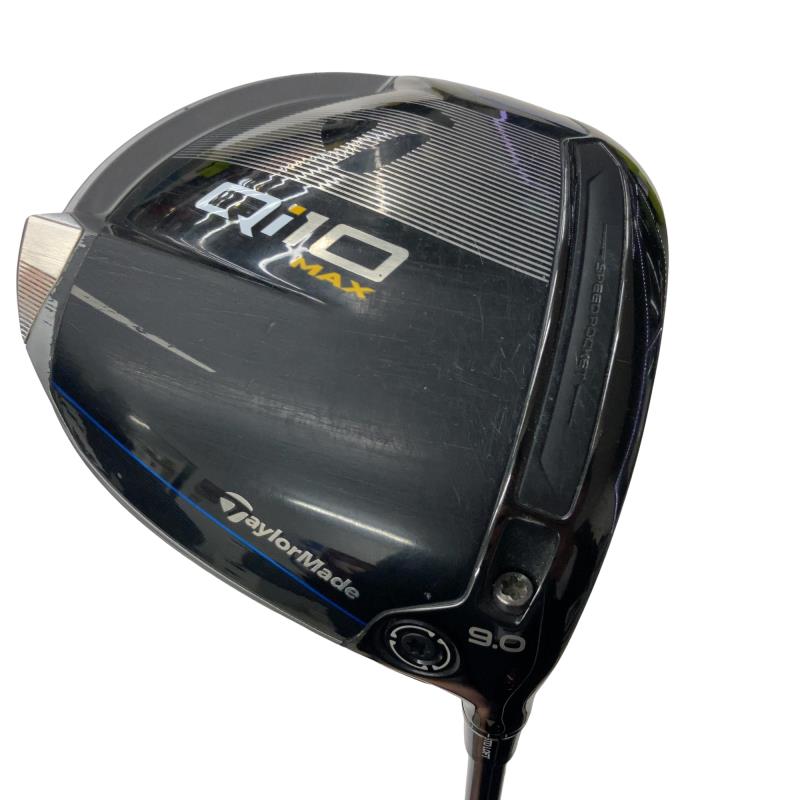 【中古】 テーラーメイド Qi10 MAX 9° ドライバー DR Diamana BLUE TM50(Qi10 DR) (フレックスS) メンズ 男性用 右利き 右用 Cランク ゴルフクラブ