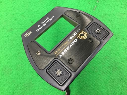 【中古】 オデッセイ Ai-ONE・MILLED JAILBIRD MINI T DB 34インチ パター PT STROKE LAB 90 スチール (フレックスその他) メンズ 男性用 右利き 右用 Cランク ゴルフクラブ