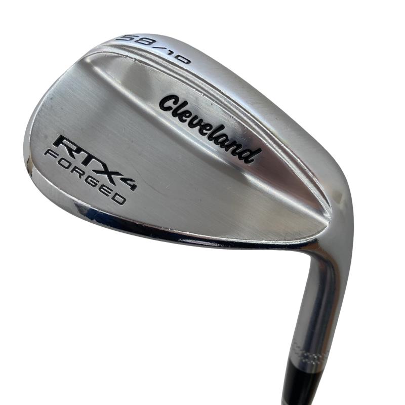 【中古】 クリーブランド Cleveland RTX-4 FORGED 58°/10° ウェッジ WG NS PRO MODUS3 TOUR105 (フレックスS) メンズ 成人男性用 右利き 右用 C位置づける ゴルフ野球クラブ
