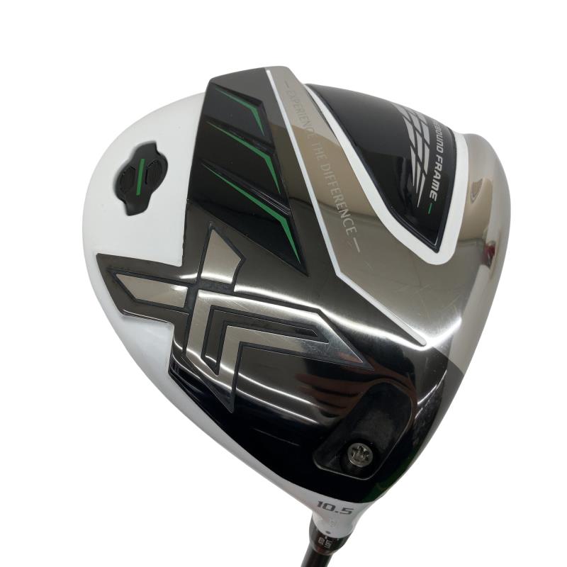 【中古】 ダンロップ XXIO(2022) eks ホワイト 10.5&deg; ドライバー DR Miyazaki AX-2(DR) (フレックスSR) メンズ 男性用 右利き 右用 Bランク ゴルフクラブ｜ゴルフパートナー 中古クラブ店