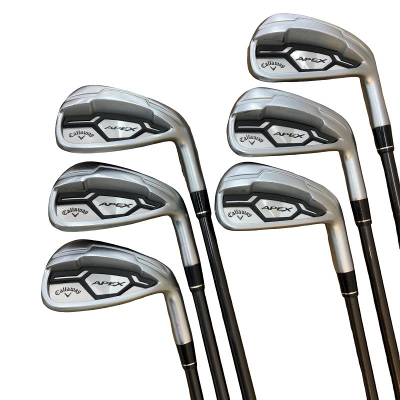 【中古】 キャロウェイ APEX(2015)  6S アイアン仕掛ける IR Callaway APEX(2015)アイアン (フレックスR) メンズ 成人男性用 右利き 右用 C価値づける ゴルフ野球クラブ