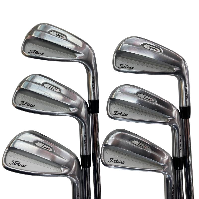 【中古】 タイトリスト Titleist T100S(2021) 6S アイアンセット IR NS PRO MODUS3 TOUR115 (フレックスS) メンズ 男性用 右利き 右用 Cランク ゴルフクラブ