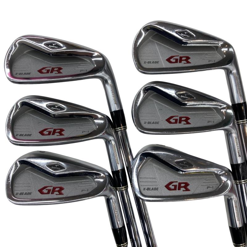 【中古】 ブリヂストン TOURSTAGE X-BLADE GR P-1 6S アイアンセット IR NS PRO 950GH ウェイトフロー (フレックスS) メンズ 男性用 右利き 右用 Cランク ゴルフクラブ