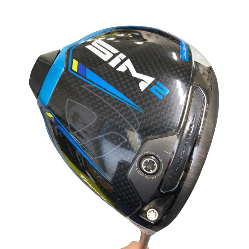 【中古】 テーラーメイド SIM2 9° ドライバー DR 純正特注シャフト (フレックスS) メンズ 男性用 右利き 右用 Cランク ゴルフクラブ