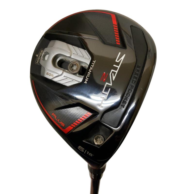 【中古】 テーラーメイド STEALTH2 PLUS 5W フェアウェイウッド FW Diamana TM50(FW) (フレックスS) メンズ 男性用 右利き 右用 Cランク ゴルフクラブ