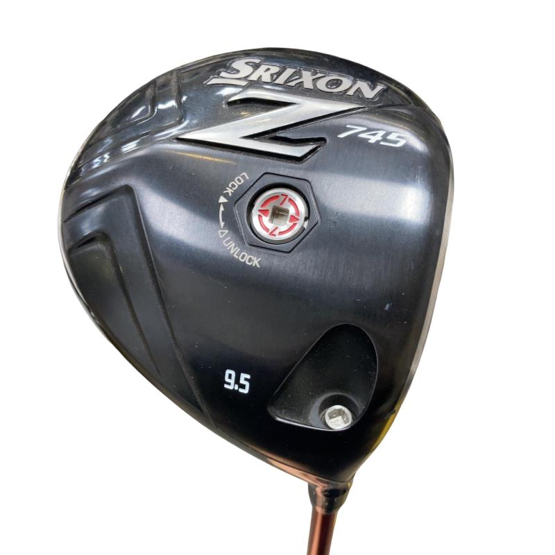 【中古】 ダンロップ SRIXON Z745  9.5° １番ウッド DR 完全無欠特注立て坑 (フレックスS) メンズ 成人男性用 右利き 右用 C序列付ける ゴルフ野球クラブ