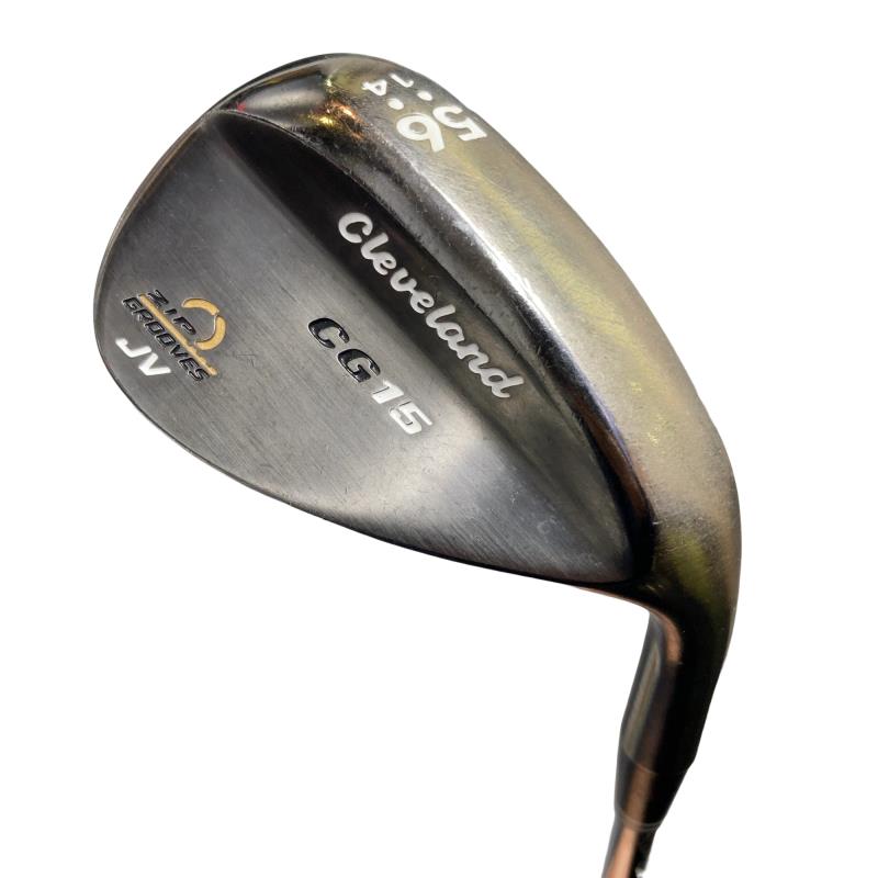 【中古】 クリーブランド CG15 ブラックパール ZIP GROOVES 56°/14° ウェッジ WG Dynamic Gold (フレックスS) メンズ 男性用 右利き 右用 Cランク ゴルフクラブ