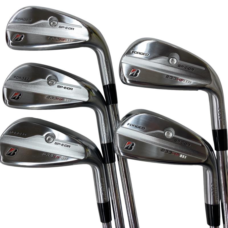 【中古】 ブリヂストン BRIDGESTONE 233HF 5S アイアン仕掛ける IR NS PRO 850GH neo (フレックスS) メンズ 成人男性用 右利き 右用 B価値づける ゴルフ野球クラブ