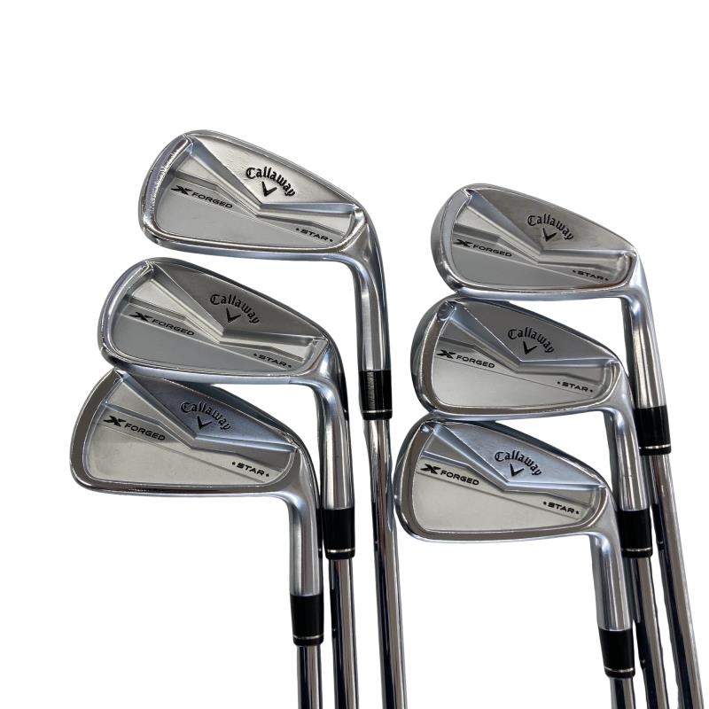 【中古】 キャロウェイ X FORGED STAR(2024) 6S アイアンセット IR NS PRO MODUS3 TOUR105 (フレックスS) メンズ 男性用 右利き 右用 Cランク ゴルフクラブ