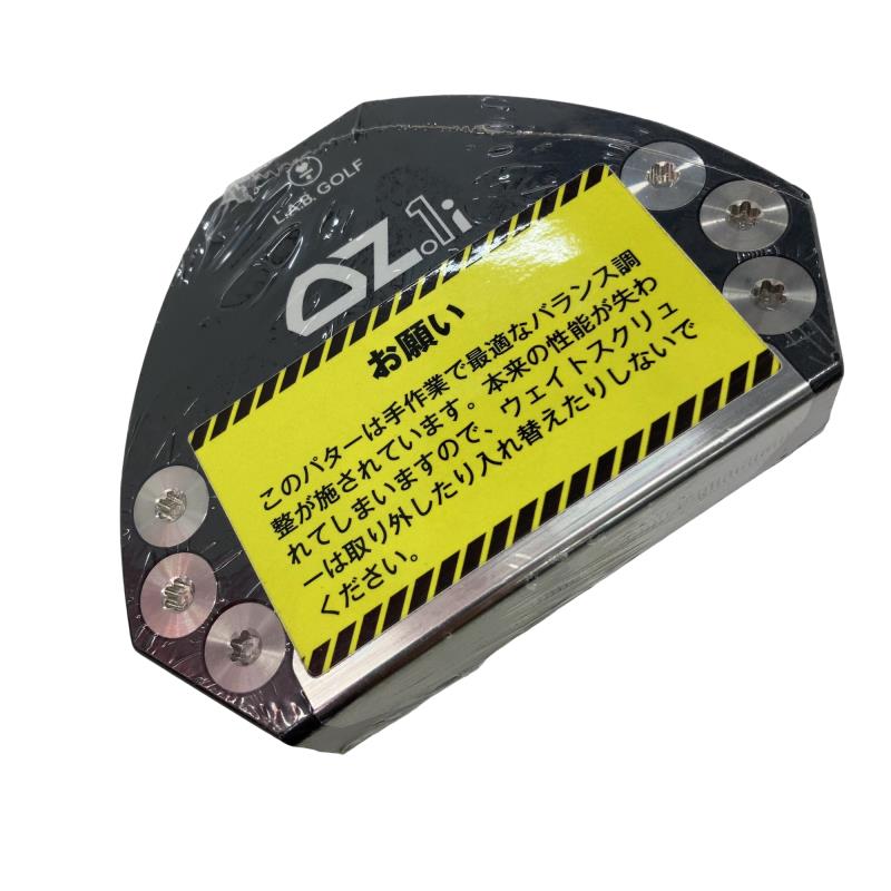 【中古】 L.A.B.GOLF L.A.B.GOLF OZ.1i HS(BLACK) 35in パター PT スチール写真 (フレックス余分の物) メンズ 成人男性用 右利き 右用 N位置づける ゴルフ野球クラブ