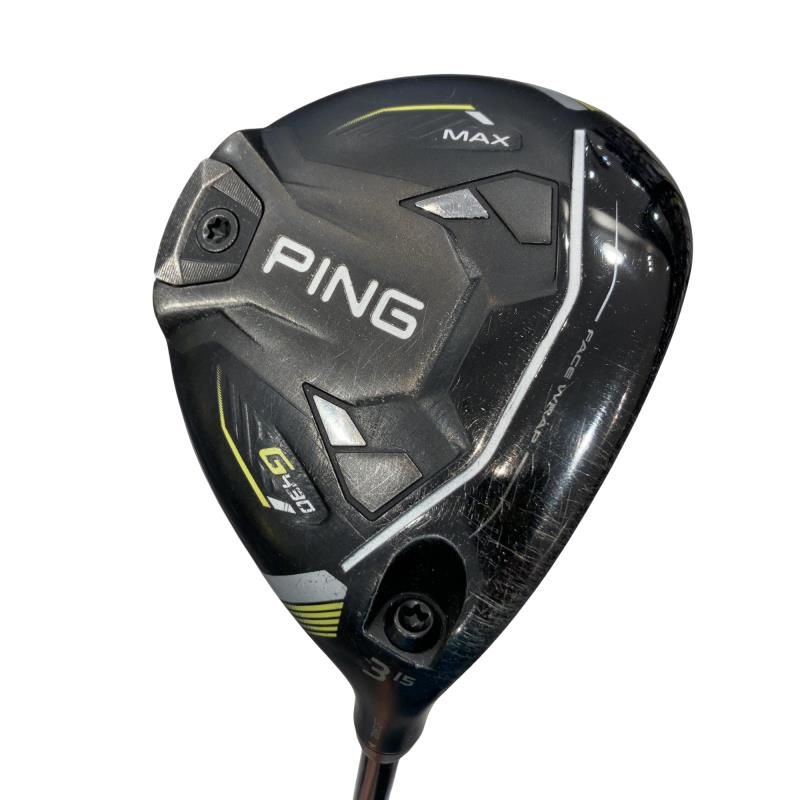【中古】 ピン G430 MAX 3W フェアウェイウッド FW ALTA J CB BLACK(FW) (フレックスSR) メンズ 成人男性用 右利き 右用 C位置づける ゴルフ野球クラブ